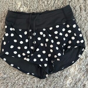 Outdoor Voices Size Small black/white polka dots